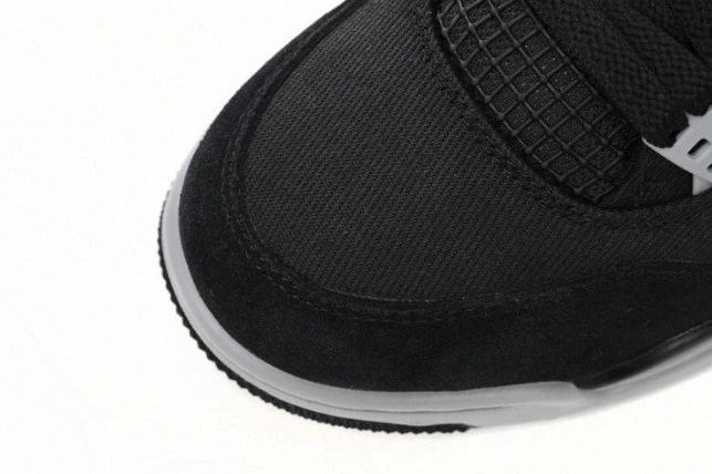 Cheap TBK Air 4 Jordan Black DH7138-006 Canvas 0704